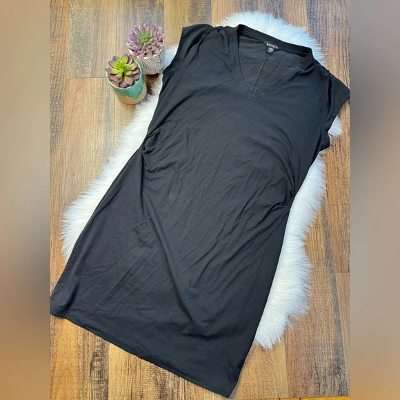 Athleta EFFORTLESS TEE DRESS Black - Picture 3 of 7